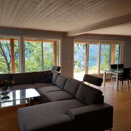 Panorama View Along The Fjord In Stryn Villa Blakset Luaran gambar