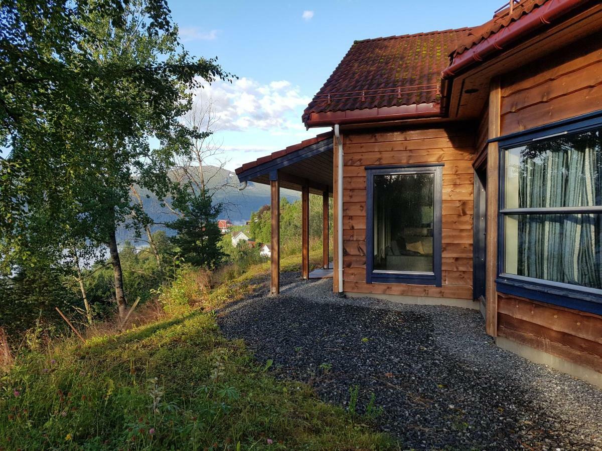 Panorama View Along The Fjord In Stryn Villa Blakset Luaran gambar