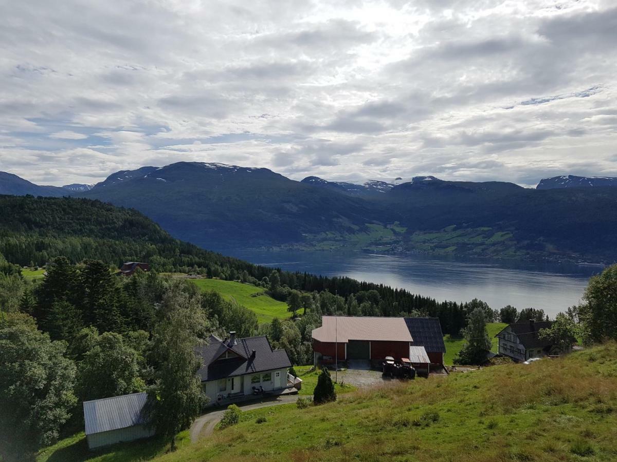Panorama View Along The Fjord In Stryn Villa Blakset Luaran gambar